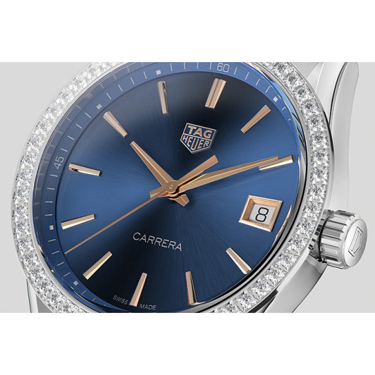 Tag-Heuer WBK1317.BA0652/WHT1466 Carrera кв жен 36мм