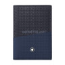 00128615 ВИЗИТНИЦА MB EXTREME 2.0 С КЛАП СИН/ЧЕРН MONTBLANC