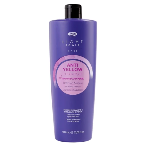 Шампунь для осветленных, мелированных и седых волос / Light Scale Care Anti Yellow Shampoo 1000 мл
