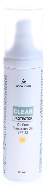 Гель солнцезащитный "Ойл Фри" SPF32 / CLEAR Protector 50мл~