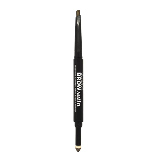 Дуэт для бровей карандаш+пудра, тон 02 / Brow Satin medium dark brown 2,5 гр