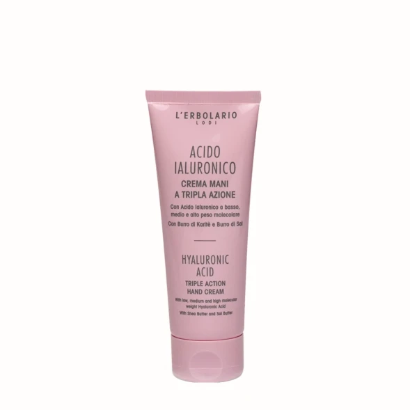 Крем для рук с гиалуроновой кислотой / Hyaluronic Acid Triple Action Hand Cream 75 мл