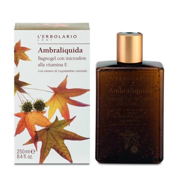 Гель для душа с витамином Е / Ambraliquida Bath Gel With Vitamin E 250 мл