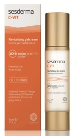 Крем-гель омолаживающий для лица / C-VIT Revitalizing gel cream 50 мл