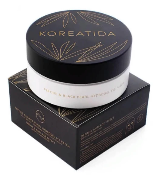 Патчи гидрогелевые с пептидами и экстрактом жемчуга для глаз / peptide &amp; black pearl hydrogel eye patch 60 шт